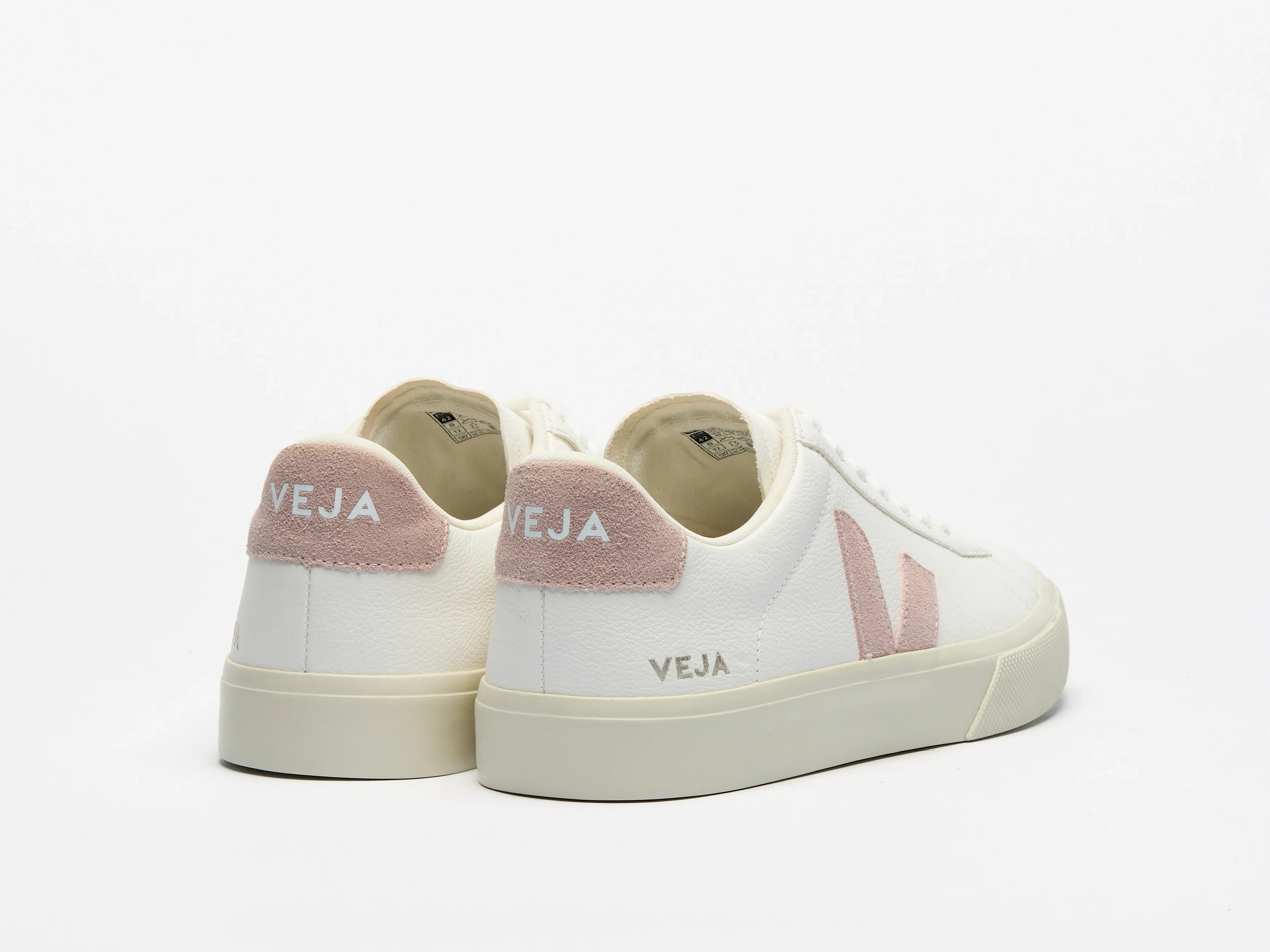 VEJA- WOMEN'S CAMPO CHROMEFREE LEATHER SNEAKER - Image 3
