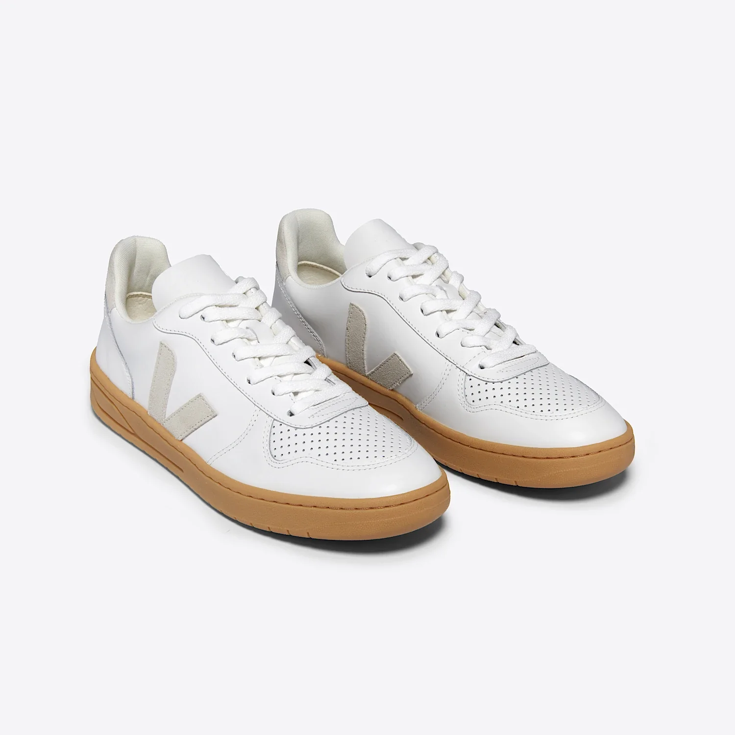 VEJA- WOMEN'S V-10 LEATHER SNEAKER - Image 11