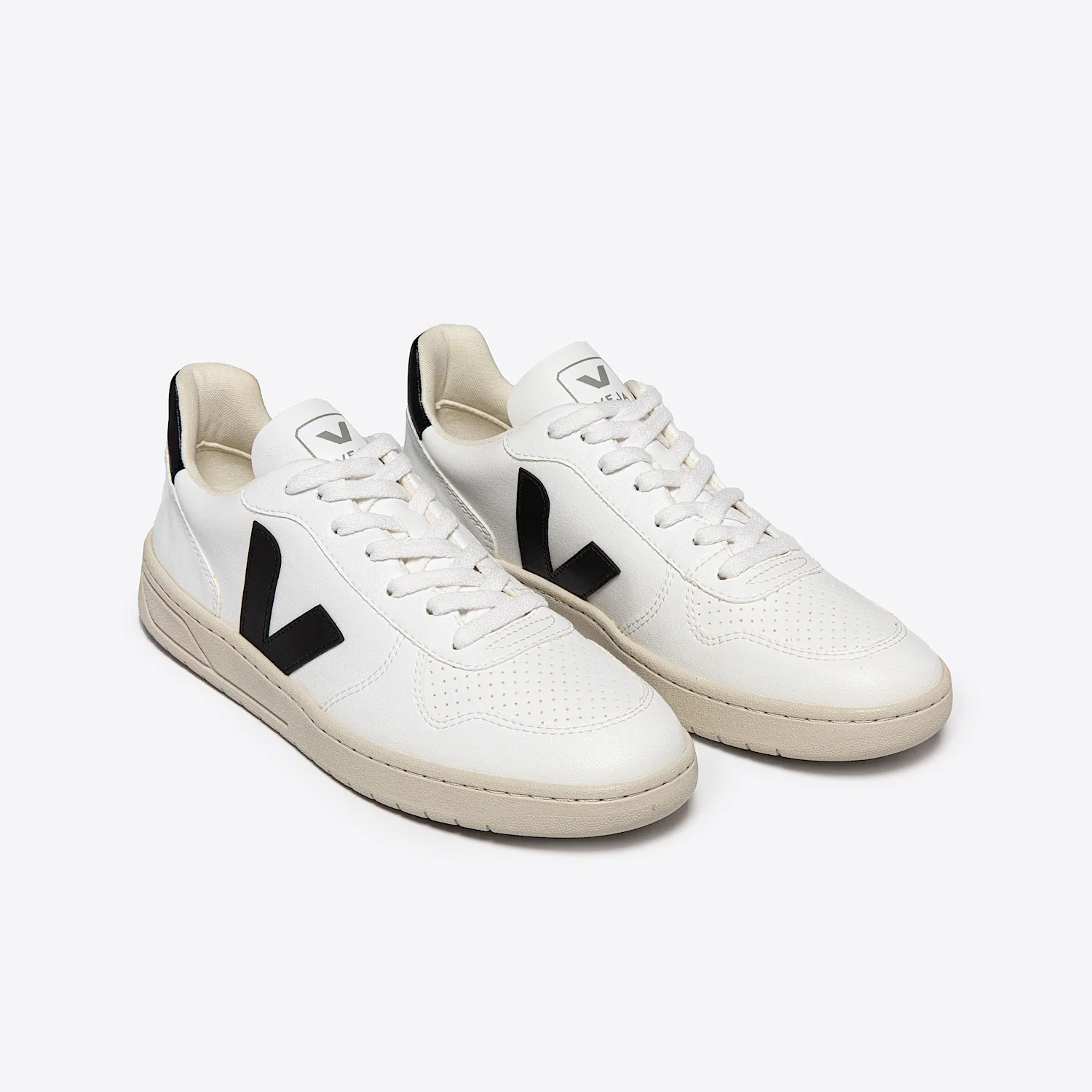 VEJA- WOMEN'S V-10 LEATHER SNEAKER - Image 13