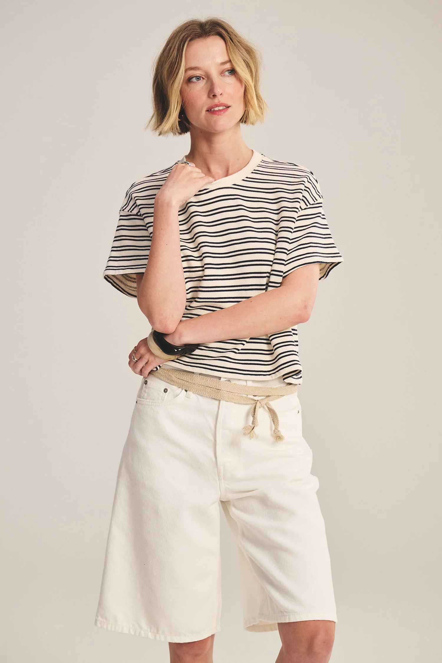 VELVET - VINTAGE STRIPE TERRY TOP BRISSA07 - Image 3