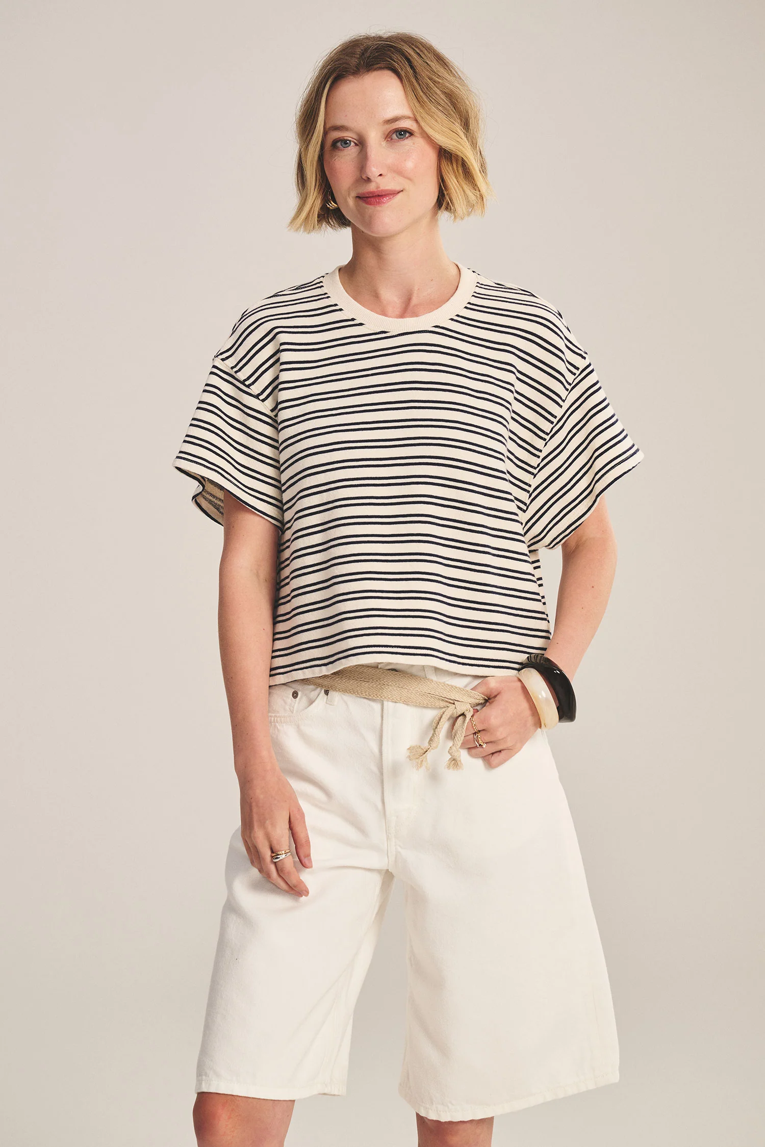 VELVET - VINTAGE STRIPE TERRY TOP BRISSA07 - Image 4
