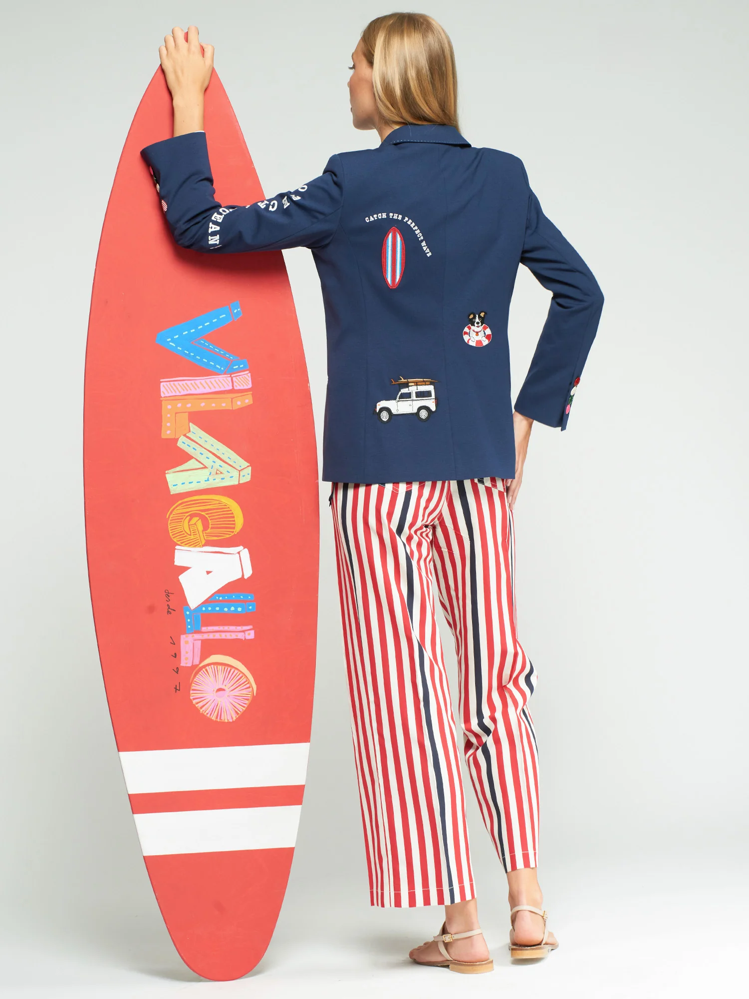 VILAGALLO - HANNAH EMB JACKET - Image 3