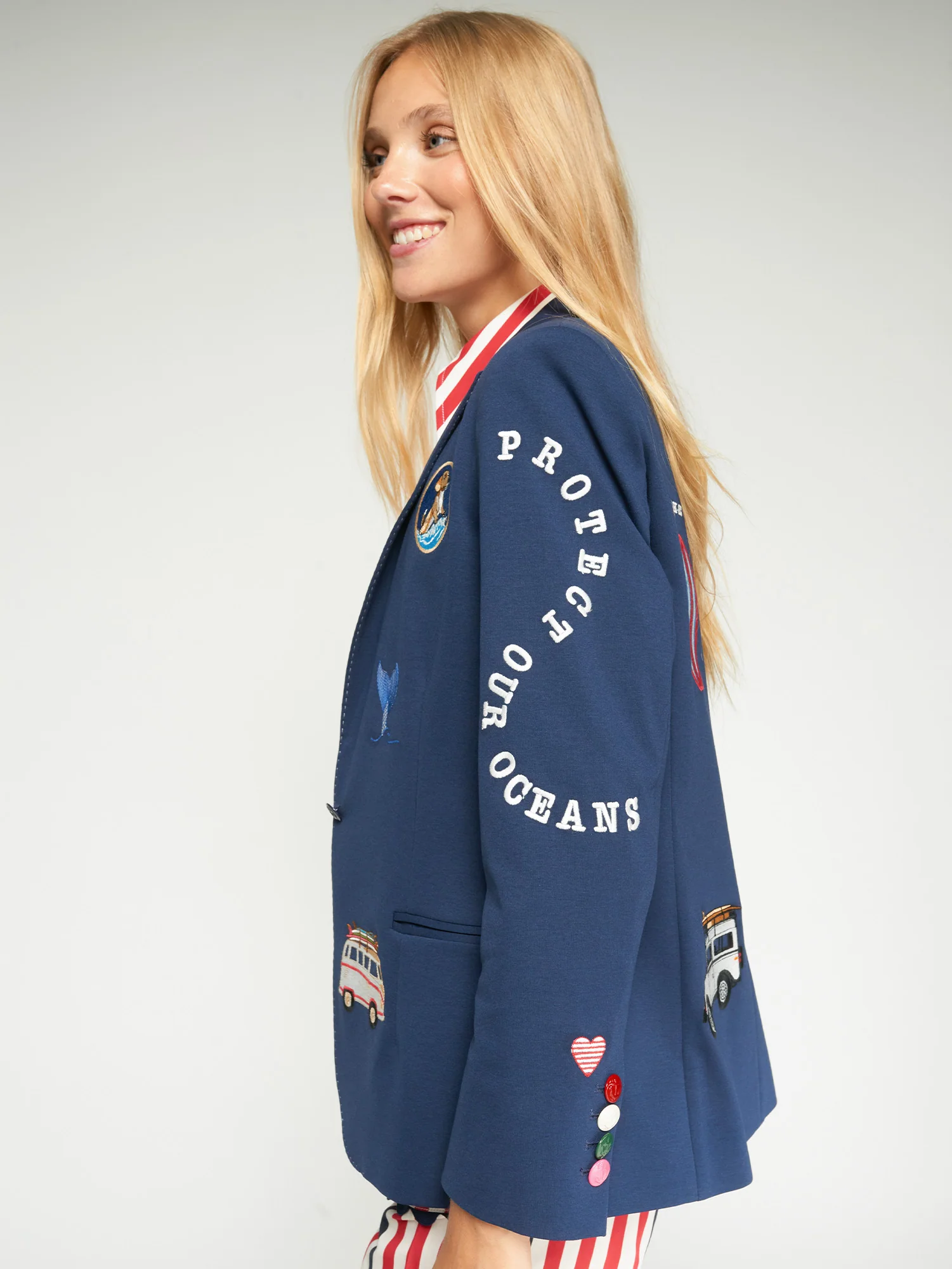 VILAGALLO - HANNAH EMB JACKET - Image 4