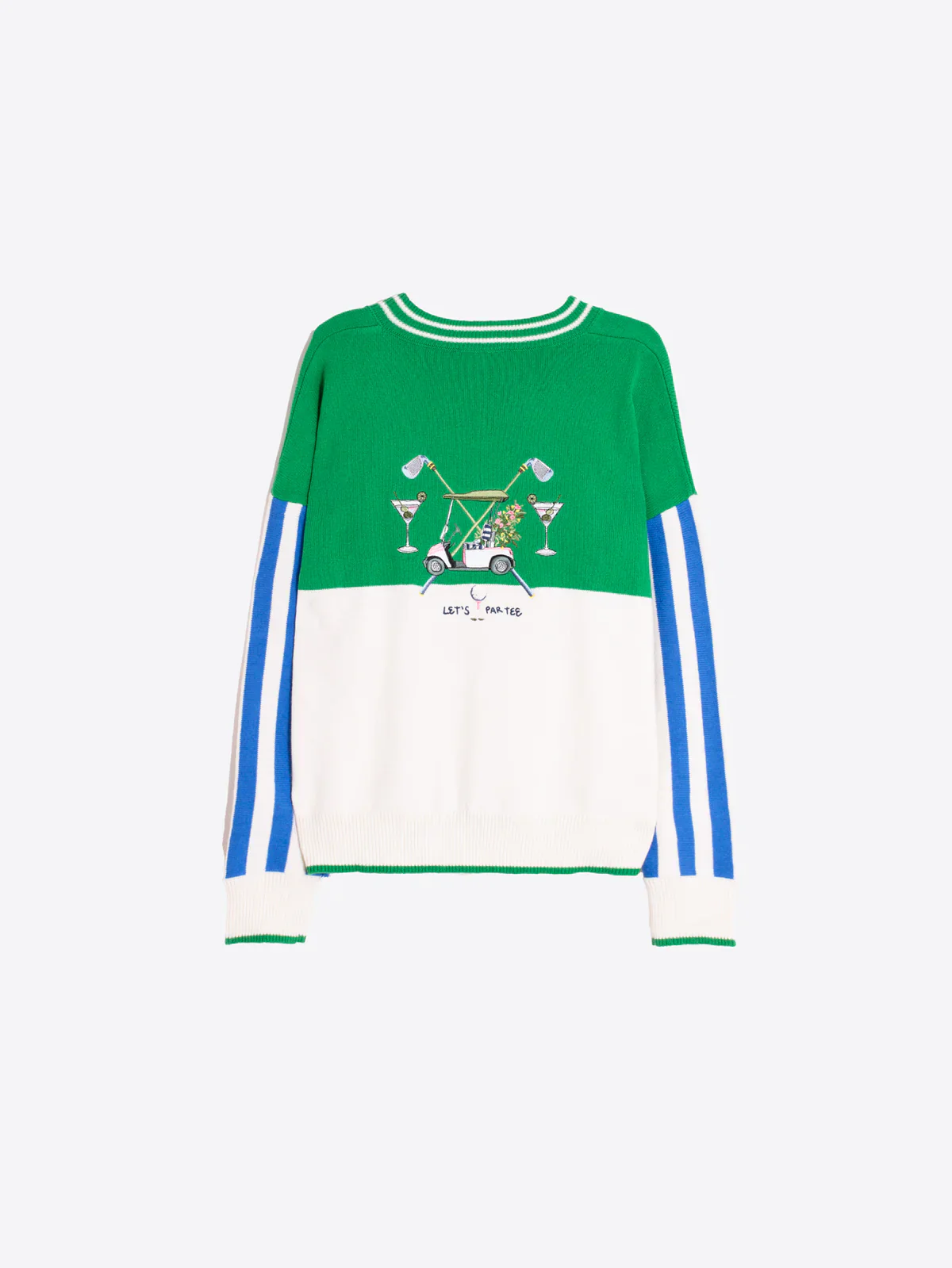VILAGALLO - WOMEN'S FABIOLA EMB GOLF TOP - Image 3