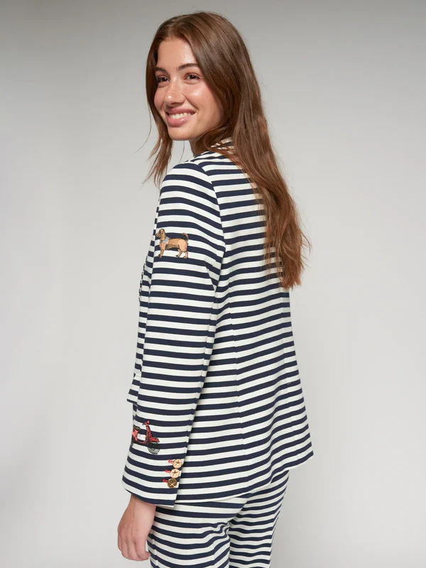 VILAGALLO - WOMEN'S HEATHER EMB JACKET - Image 3