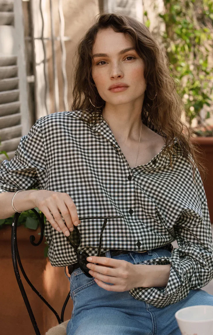Z SUPPLY - SEAPORT BUTTON UP TOP - Image 4