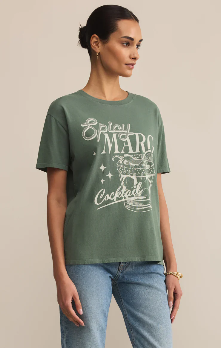Z SUPPLY - BOYFRIEND TEE SPICY MA - Image 4