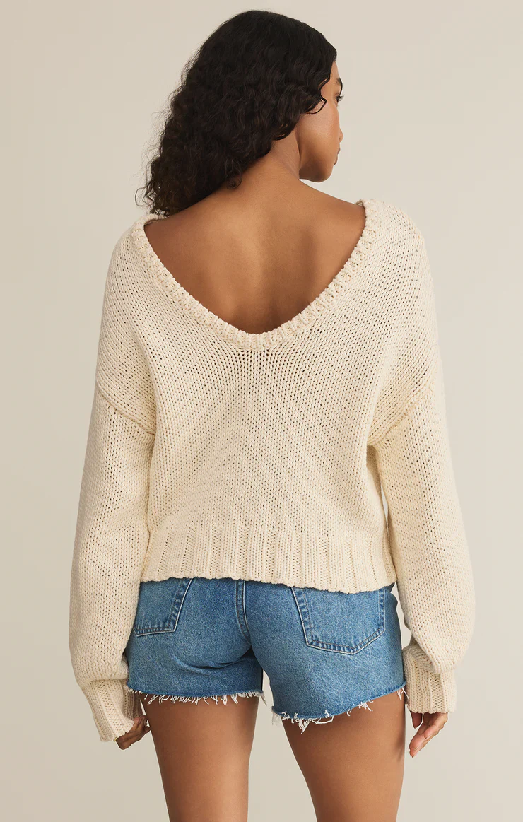 Z SUPPLY- WOMEN'S VIDA REVERSIBLE SWEATER - Image 4